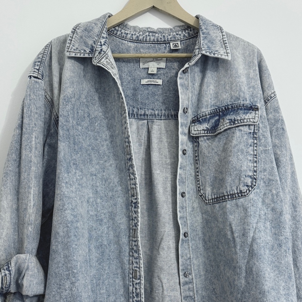 Light Jean Jacket Shirt